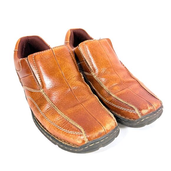 Bass Sequoia‎ Mens Brown Leather Loafers Size 11 Academia main image 5